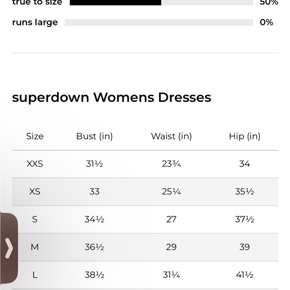 NWT REVOLVE Giulia Mini Dress in Brown Superdown still ON WEBSITE - Picture 5 of 9